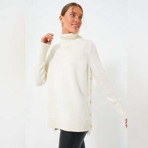 Tuckernuck Ivory Turtleneck Sweater